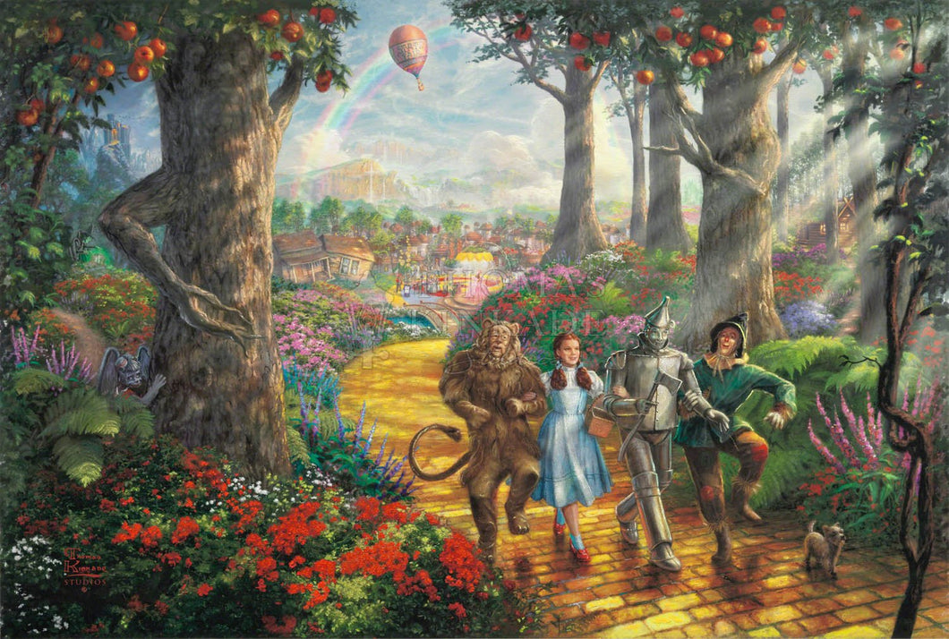 Follow The YELLOW BRICK ROAD - Limited Edition Canvas - SN - (Unframed)