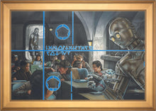 Load image into Gallery viewer, <em>The Mandalorian</em>™ - Getting Schooled - Limited Edition Canvas (SN - Standard Numbered) Limited Edition Canvas - Art Of Entertainment