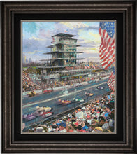 Load image into Gallery viewer, Indianapolis Motor Speedway® 100th Anniversary Study - Limited Edition Canvas (SN - Standard Numbered) - ArtOfEntertainment.com