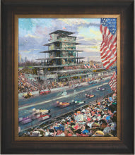 Load image into Gallery viewer, Indianapolis Motor Speedway® 100th Anniversary Study - Limited Edition Canvas (SN - Standard Numbered) - ArtOfEntertainment.com