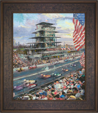 Load image into Gallery viewer, Indianapolis Motor Speedway® 100th Anniversary Study - Limited Edition Canvas (SN - Standard Numbered) - ArtOfEntertainment.com