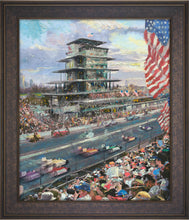 Load image into Gallery viewer, Indianapolis Motor Speedway® 100th Anniversary Study - Limited Edition Canvas (SN - Standard Numbered) - ArtOfEntertainment.com