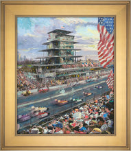 Load image into Gallery viewer, Indianapolis Motor Speedway® 100th Anniversary Study - Limited Edition Canvas (SN - Standard Numbered) - ArtOfEntertainment.com
