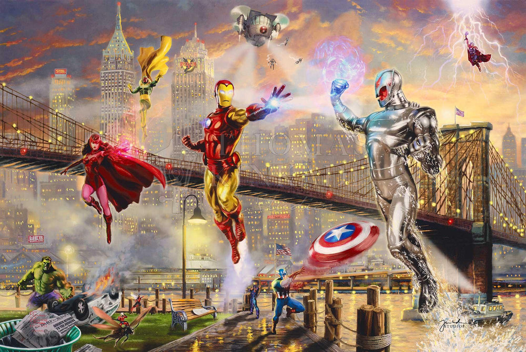 Iron Man - Limited Edition Canvas - SN - (Unframed)