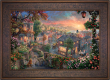 Load image into Gallery viewer, Lady and the Tramp - Limited Edition Canvas (JE - Jewel Edition) - ArtOfEntertainment.com