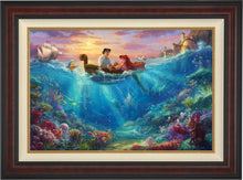 Load image into Gallery viewer, The Little Mermaid Falling in Love - Limited Edition Canvas (JE - Jewel Edition) - ArtOfEntertainment.com