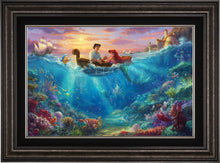 Load image into Gallery viewer, The Little Mermaid Falling in Love - Limited Edition Canvas (SN - Standard Numbered) - ArtOfEntertainment.com