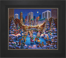Load image into Gallery viewer, Mickey and Friends Skating in Central Park - Limited Edition Canvas (AP - Artist Proof) - ArtOfEntertainment.com