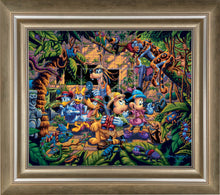 Load image into Gallery viewer, Mickey and Friends Exploring the Jungle - Limited Edition Canvas (AP - Artist Proof) - ArtOfEntertainment.com
