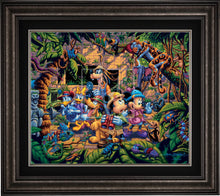 Load image into Gallery viewer, Mickey and Friends Exploring the Jungle - Limited Edition Canvas (AP - Artist Proof) - ArtOfEntertainment.com