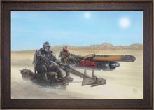 Load image into Gallery viewer, <em>The Mandalorian</em>™ - The Marshal - Limited Edition Canvas (SN - Standard Numbered) - Art Of Entertainment