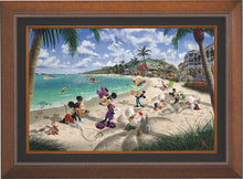 Load image into Gallery viewer, Disney Mickey and Minnie in Florida - Limited Edition Canvas (JE - Jewel Edition) - Art Of Entertainment