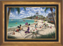 Load image into Gallery viewer, Disney Mickey and Minnie in Florida - Limited Edition Canvas (JE - Jewel Edition) - Art Of Entertainment
