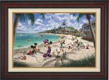 Load image into Gallery viewer, Disney Mickey and Minnie in Florida - Limited Edition Canvas (JE - Jewel Edition) - Art Of Entertainment