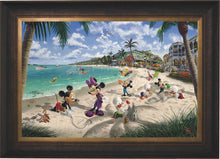 Load image into Gallery viewer, Disney Mickey and Minnie in Florida - Limited Edition Canvas (JE - Jewel Edition) - Art Of Entertainment