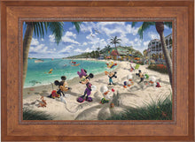 Load image into Gallery viewer, Disney Mickey and Minnie in Florida - Limited Edition Canvas (JE - Jewel Edition) - Art Of Entertainment