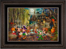 Load image into Gallery viewer, Disney Mickey and Minnie Halloween Fun - Limited Edition Canvas (JE - Jewel Edition)