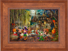 Load image into Gallery viewer, Disney Mickey and Minnie Halloween Fun - Limited Edition Canvas (JE - Jewel Edition)
