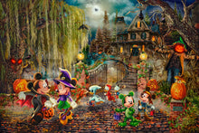 Load image into Gallery viewer, Disney Mickey and Minnie Halloween Fun - Limited Edition Canvas (JE - Jewel Edition)