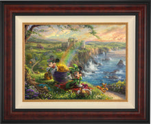 Load image into Gallery viewer, Disney Mickey and Minnie in Ireland - Limited Edition Canvas (JE - Jewel Edition)