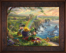 Load image into Gallery viewer, Disney Mickey and Minnie in Ireland - Limited Edition Canvas (JE - Jewel Edition)
