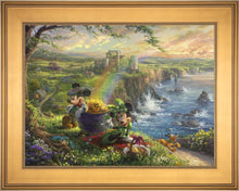 Load image into Gallery viewer, Mickey and Minnie in Ireland - Limited Edition Canvas (SN - Standard Numbered) - ArtOfEntertainment.com