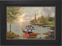 Load image into Gallery viewer, Mickey and Minnie Lighthouse Cove - Limited Edition Canvas (JE - Jewel Edition) - ArtOfEntertainment.com