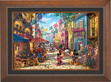Load image into Gallery viewer, Disney Mickey and Minnie in Mexico - Limited Edition Canvas (JE - Jewel Edition) - Art Of Entertainment