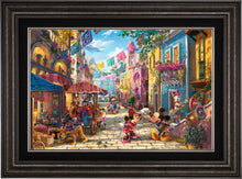 Load image into Gallery viewer, Disney Mickey and Minnie in Mexico - Limited Edition Canvas (JE - Jewel Edition) - Art Of Entertainment