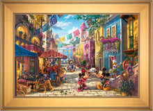Load image into Gallery viewer, Disney Mickey and Minnie in Mexico - Limited Edition Canvas (JE - Jewel Edition) - Art Of Entertainment
