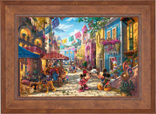 Load image into Gallery viewer, Disney Mickey and Minnie in Mexico - Limited Edition Canvas (JE - Jewel Edition) - Art Of Entertainment