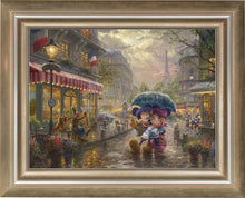 Load image into Gallery viewer, Mickey and Minnie in Paris - Limited Edition Canvas (SN - Standard Numbered) - ArtOfEntertainment.com