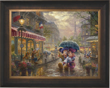 Load image into Gallery viewer, Mickey and Minnie in Paris - Limited Edition Canvas (SN - Standard Numbered) - ArtOfEntertainment.com