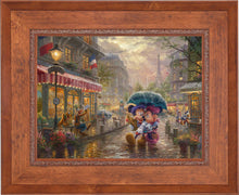 Load image into Gallery viewer, Disney Mickey and Minnie in Paris - Limited Edition Canvas (JE - Jewel Edition) - Art Of Entertainment