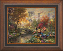 Load image into Gallery viewer, Mickey and Minnie - Sweetheart Central Park - Limited Edition Canvas (SN - Standard Numbered) - ArtOfEntertainment.com