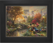 Load image into Gallery viewer, Mickey and Minnie - Sweetheart Central Park - Limited Edition Canvas (SN - Standard Numbered) - ArtOfEntertainment.com