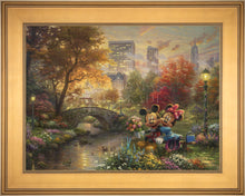 Load image into Gallery viewer, Mickey and Minnie - Sweetheart Central Park - Limited Edition Canvas (SN - Standard Numbered) - ArtOfEntertainment.com