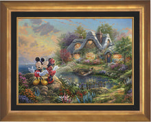 Load image into Gallery viewer, Mickey and Minnie - Sweetheart Cove - Limited Edition Canvas (SN - Standard Numbered) - ArtOfEntertainment.com