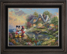 Load image into Gallery viewer, Mickey and Minnie - Sweetheart Cove - Limited Edition Canvas (SN - Standard Numbered) - ArtOfEntertainment.com
