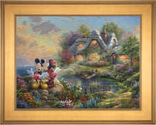 Load image into Gallery viewer, Mickey and Minnie - Sweetheart Cove - Limited Edition Canvas (SN - Standard Numbered) - ArtOfEntertainment.com