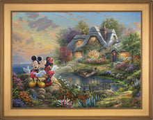 Load image into Gallery viewer, Mickey and Minnie - Sweetheart Cove - Limited Edition Canvas (SN - Standard Numbered) - ArtOfEntertainment.com
