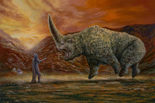 Load image into Gallery viewer, The Mandalorian - The Mudhorn - Limited Edition Canvas (SN - Standard Numbered) - ArtOfEntertainment.com