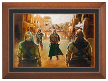 Load image into Gallery viewer, <em>The Book of Boba Fett</em>™ – A New Challenge - Limited Edition Canvas (SN - Standard Numbered) Limited Edition Canvas - Art Of Entertainment