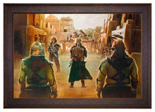 Load image into Gallery viewer, <em>The Book of Boba Fett</em>™ – A New Challenge - Limited Edition Canvas (SN - Standard Numbered) Limited Edition Canvas - Art Of Entertainment