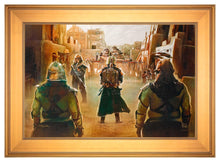 Load image into Gallery viewer, <em>The Book of Boba Fett</em>™ – A New Challenge - Limited Edition Canvas (SN - Standard Numbered) Limited Edition Canvas - Art Of Entertainment
