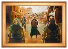 Load image into Gallery viewer, <em>The Book of Boba Fett</em>™ – A New Challenge - Limited Edition Canvas (SN - Standard Numbered) Limited Edition Canvas - Art Of Entertainment