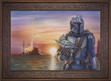 Load image into Gallery viewer, <em>The Mandalorian</em>™  - A New Direction - Limited Edition Canvas (SN - Standard Numbered) - Art Of Entertainment