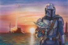 Load image into Gallery viewer, <em>The Mandalorian</em>™  - A New Direction - Limited Edition Canvas - SN - (Unframed)