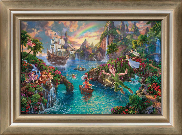 Peter Pan's Never Land - Limited Edition Canvas (SN - Standard Numbered) - ArtOfEntertainment.com
