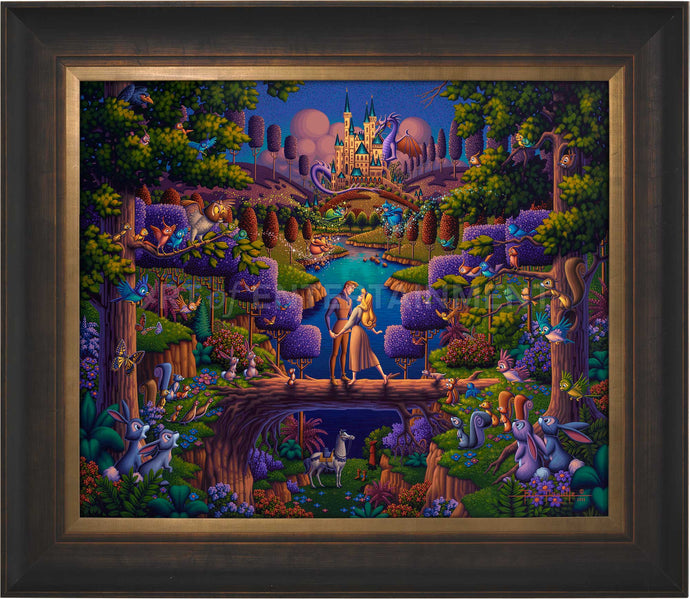 Sleeping Beauty - The Power of Love - Limited Edition Canvas (SN - Standard Numbered) - ArtOfEntertainment.com
